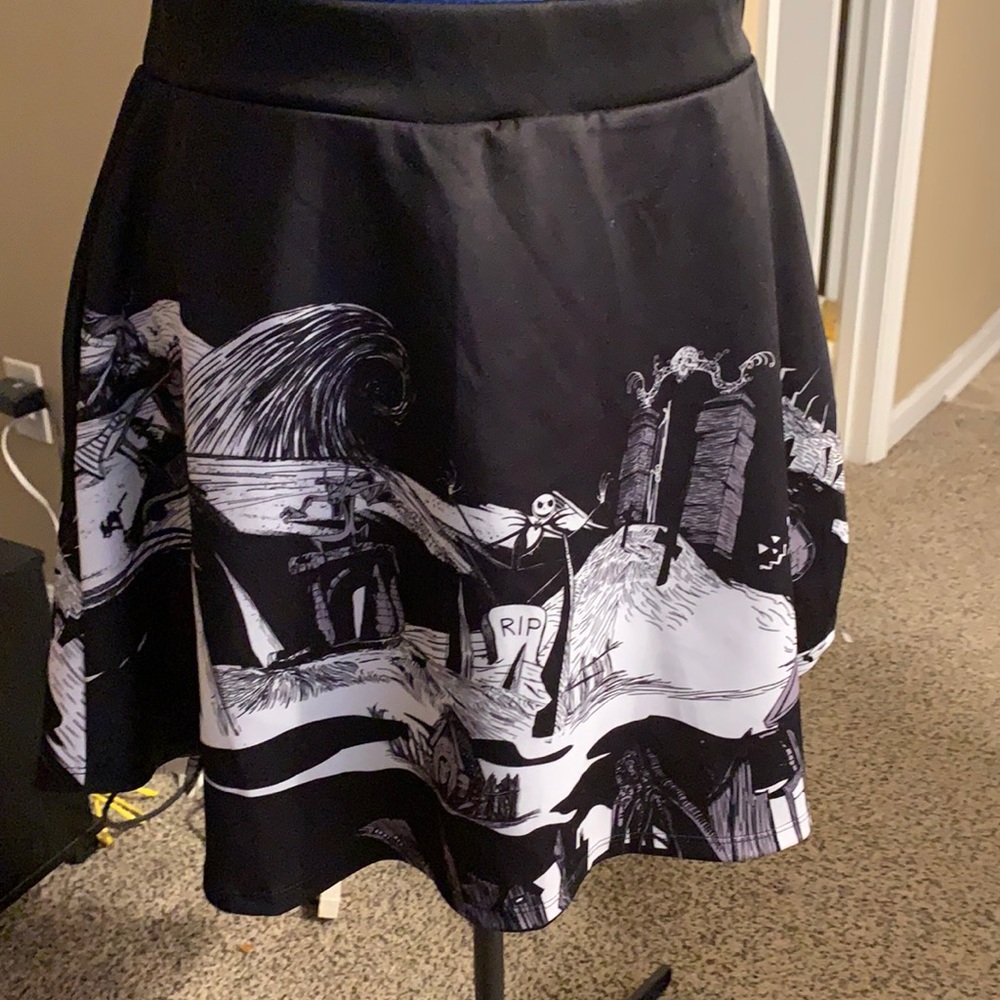 Nightmare before Christmas skater skirt
